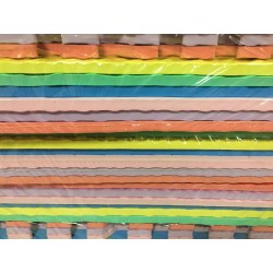 Alfombra goma eva 6 piezas de colores surtidos 60x60cmx12mm