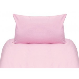 Sabanas rosa suave 100% algodón 200 hilos para  cunas y camas de transicion