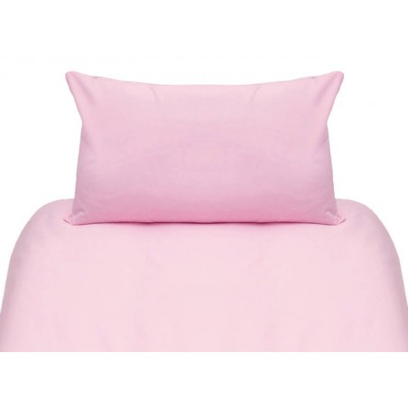 Sabanas rosa suave 100% algodón 200 hilos para  cunas y camas de transicion
