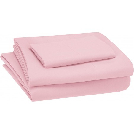 Sabanas rosa suave 100% algodón 200 hilos para cunas y camas de transicion Sabanas rosa suave 100% algodón 200 hilos para cunas y camas de transicion