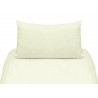 Sabanas beige 100% algodón 200 hilos para  cunas y camas de transicion