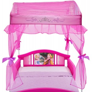 Cama de transición Princesas con Toldo
