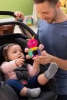 Mi primer Sonajero, sonajero bebe Fucsia