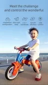 Bicicleta de aprendizaje Navigator verde.