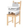 Silla de Comer portatil Baby Trend gris