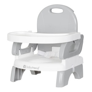 Silla de Comer portatil Baby Trend gris