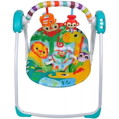 Columpio mecedor animales de la jungla Columpio mecedor animales de la jungla