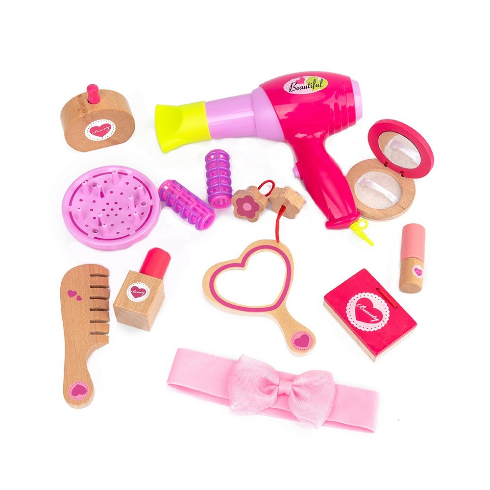 Tocador de madera para Princesas.