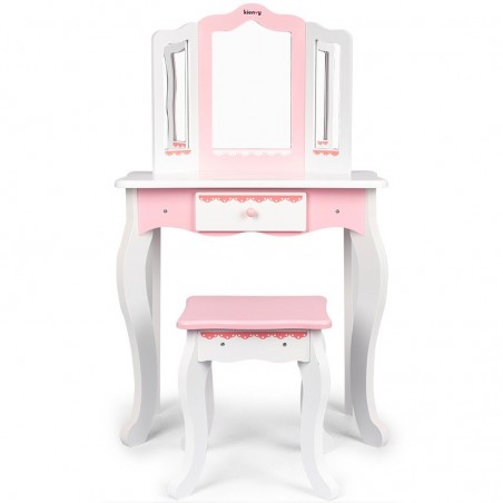 Tocador de madera para Princesas. Tocador de madera para Princesas.