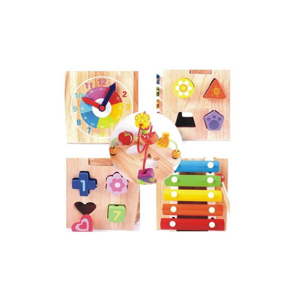 Caja Didactica Con Xilofono y actividades Multifuncionales