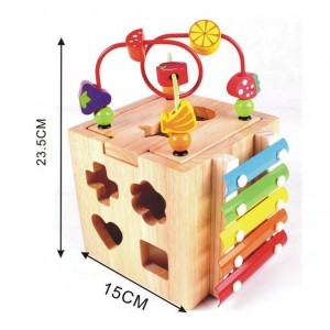 Caja Didactica Con Xilofono y actividades Multifuncionales