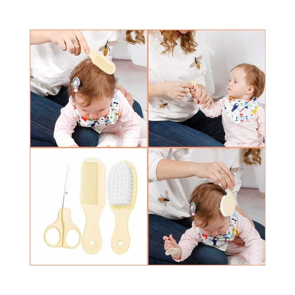 Set Manicure bebe 8 piezas verde mas estuche Cobaby
