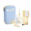 Set Manicure bebe 8 piezas celeste mas estuche Cobaby