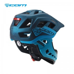 Casco Integral ninos ComSports Blue Go