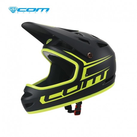 Casco Integral ninos ComSports Volcano Black