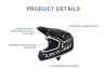 Casco Integral ninos ComSports Volcano Black