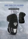 Kit Rodillera Codera Ninos Mountain Bike ComSports Black