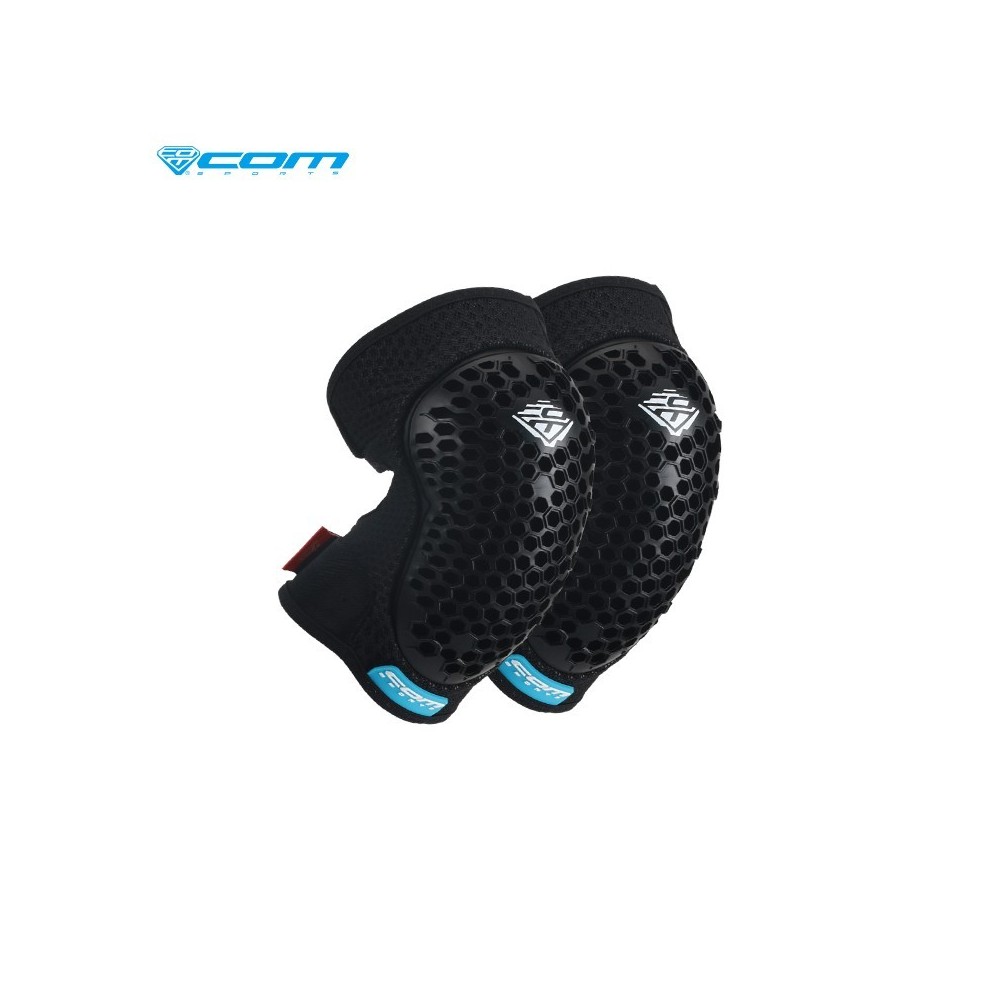 Kit OD05 Rodillera Codera Ninos Mountain Bike ComSports Black