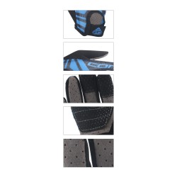 Guante Bicicleta ninos talla 5 red Blue