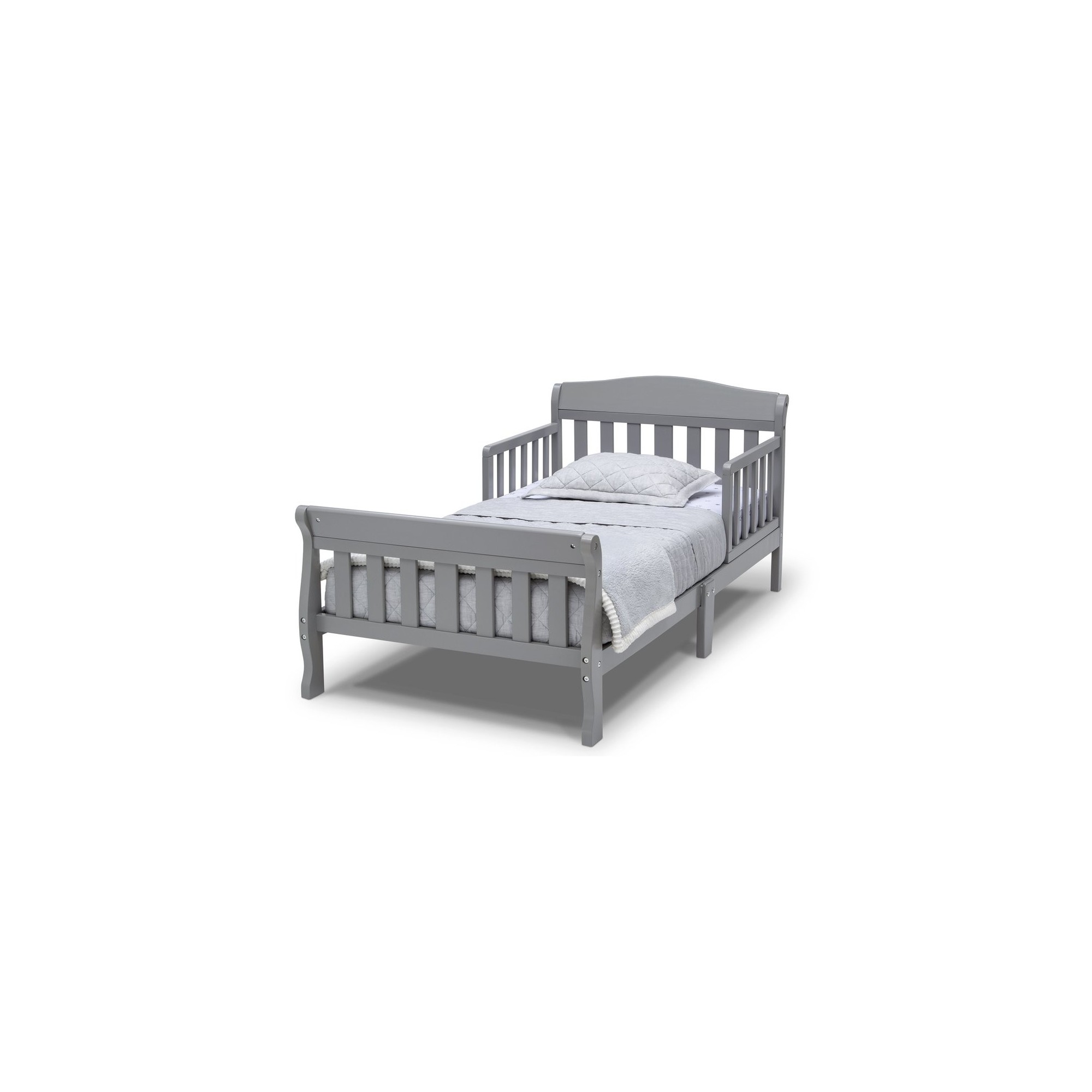 Cama de transición para niños Cantón Gris.