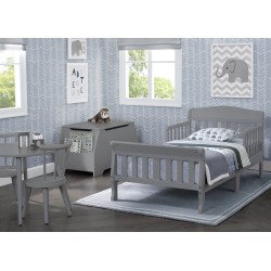 Cama de transición para niños Cantón Gris.