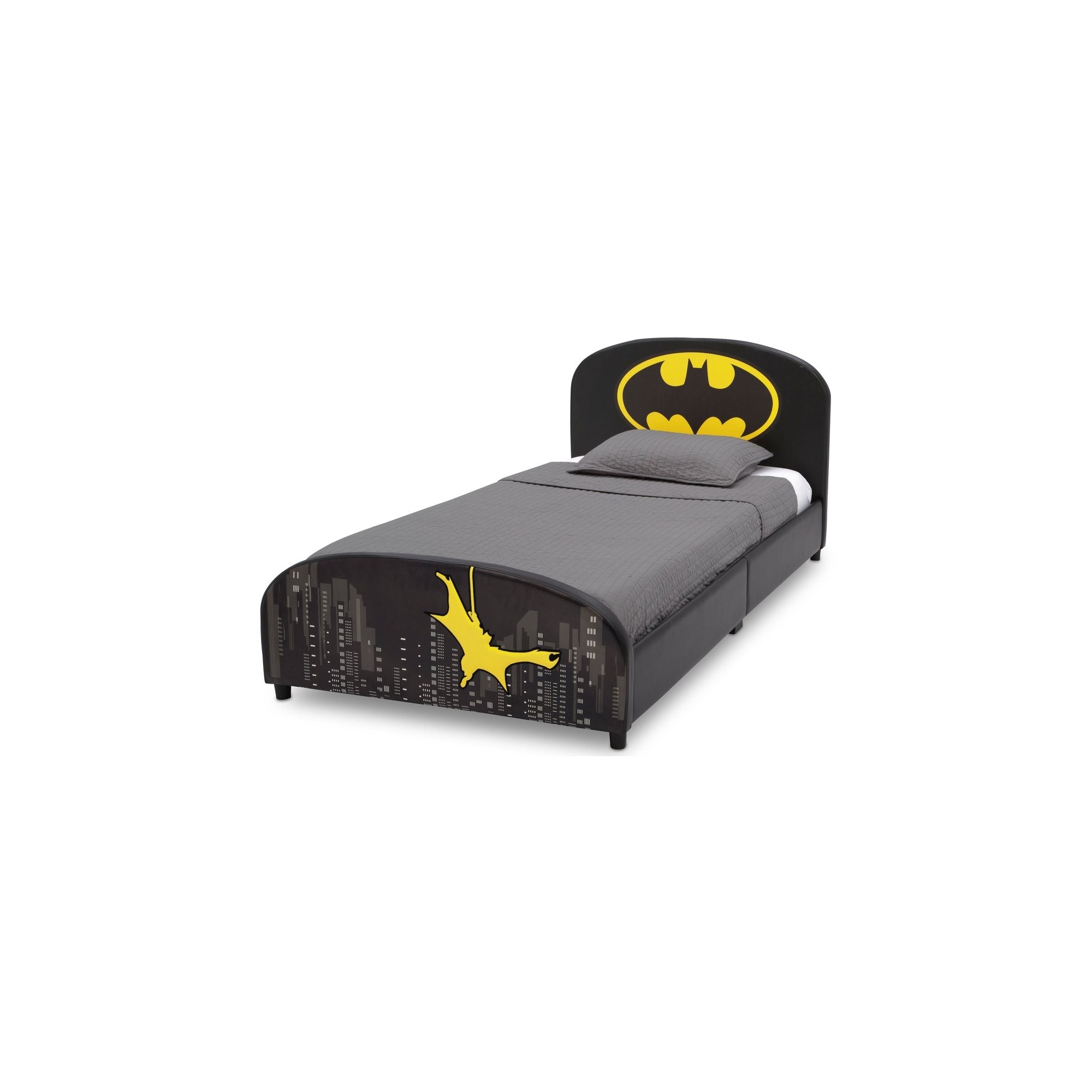 Cama 1,5 plaza Tapizada Batman