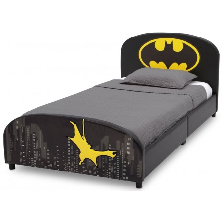 Cama 1,5 plaza Tapizada Batman Cama 1,5 plaza Tapizada Batman