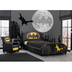 Cama 1,5 plaza Tapizada Batman