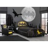 Cama 1,5 plaza Tapizada Batman