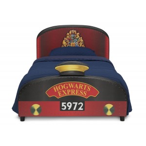 Cama 1,5 plaza Tapizada Harry Potter Hogwarts Express