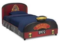 Cama 1,5 plaza Tapizada Harry Potter Hogwarts Express