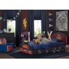 Cama 1,5 plaza Tapizada Harry Potter Hogwarts Express