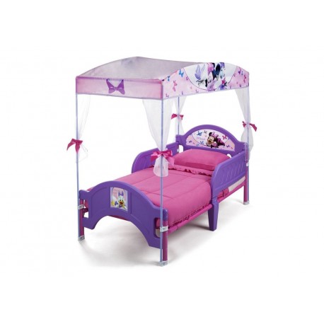 Cama de transición Minnie con Toldo