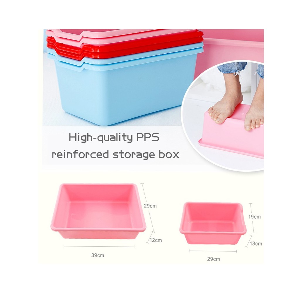 Organizador Rosado Frutilla 9 cajas