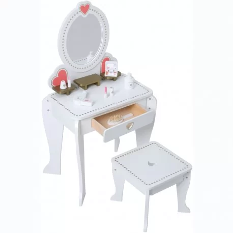 Tocador de madera para Princesas. Tocador de madera para Princesas.