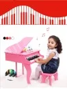 Mini piano de Cola para niños Rosado
