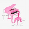 Mini piano de Cola para niños Rosado