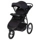 Coche Jogger baby Trend Race Tec Ultra Black con asiento infantil
