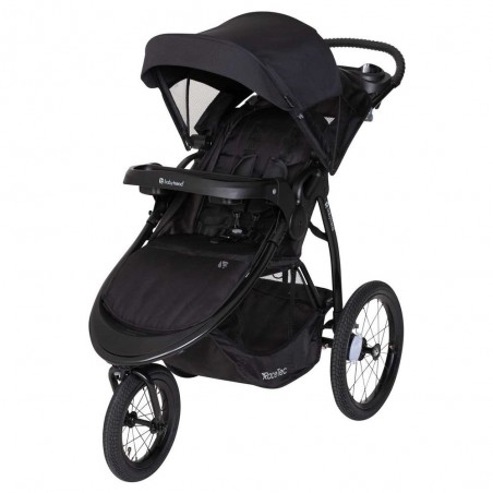 Coche Jogger baby Trend Race Tec Ultra Black con asiento infantil Coche Jogger baby Trend Race Tec Ultra Black con asiento infantil