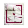 Set de ropa cuna Corral pack play 5 piezas Lila