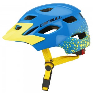 Casco Ninos Cairbull Joytrack Blue Yellow