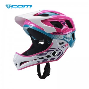 Casco Integral Ninas ComSports Glamour Pink