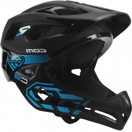 Casco Integral niños ComSports Black Go