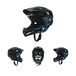 Casco Integral niños ComSports Black Go