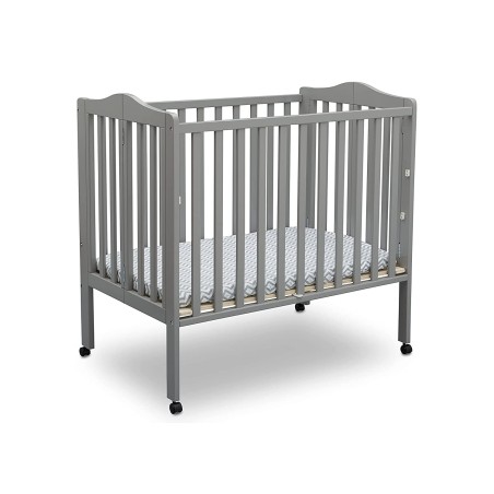 Mini cuna plegable portátil con colchón de